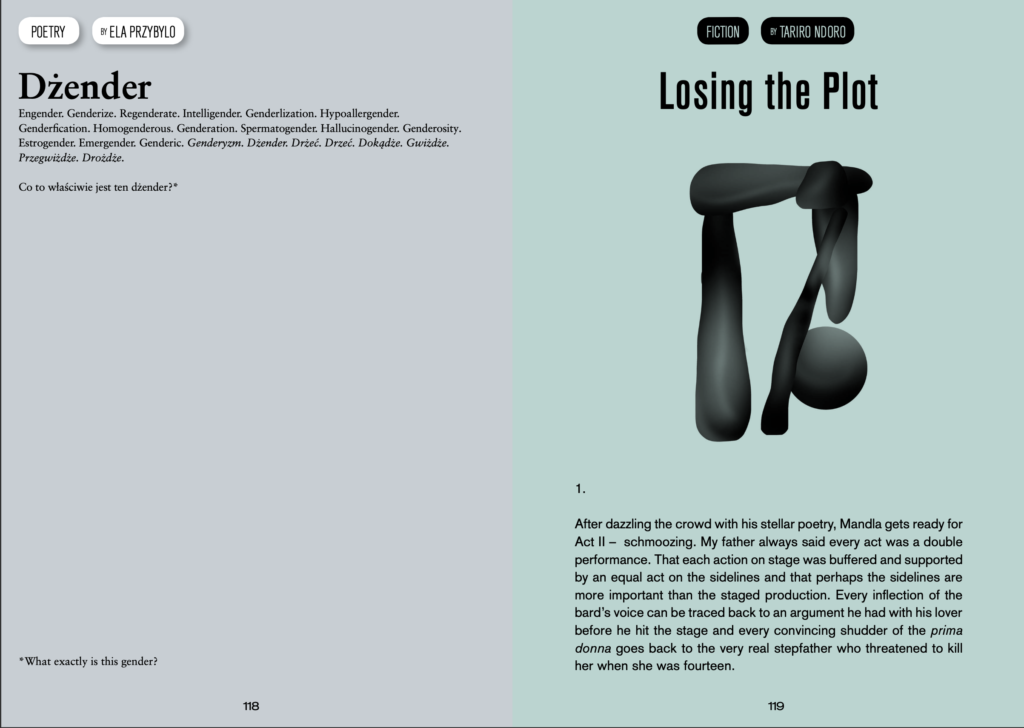 Image of short fiction in journal: Losing the Plot by Tariro Ndoro